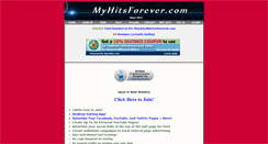 Desktop Screenshot of myhitsforever.com